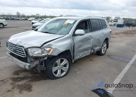 2009 Toyota Highlander Limited из США, поврежденный, VIN JTEES42A692130410